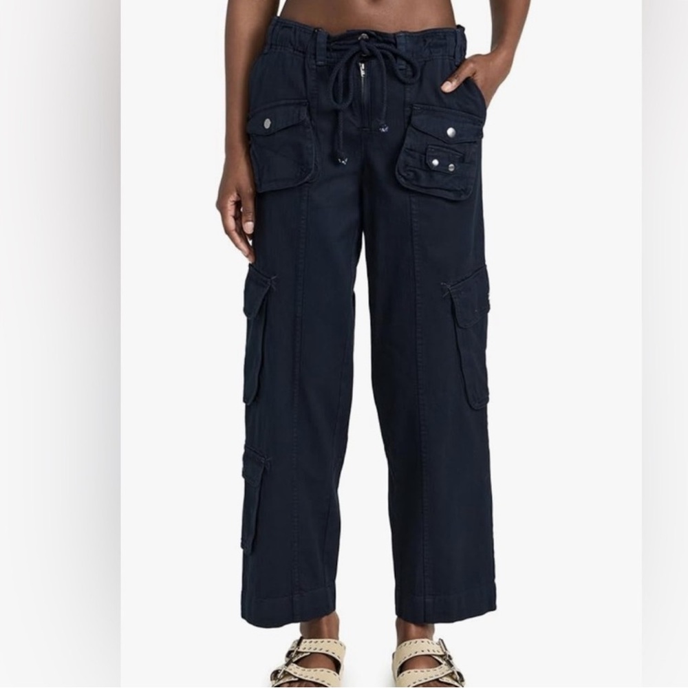 Free People Tahiti Navy/Black Cargo Pants